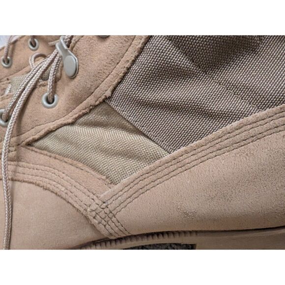 Altama Combat Boots Mens Size 13W Tan Military Hot Weather Steel Toe Vibram Sole - Picture 12 of 12